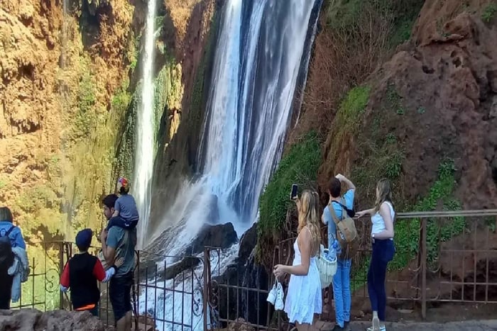 Excursion tout compris d'une journée aux cascades d'Ouzoud au départ de Marrakech