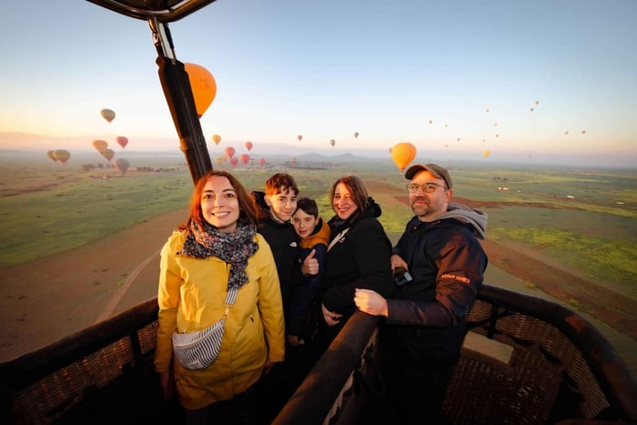 Balloon Flight, Berber Breakfast & Flight Video