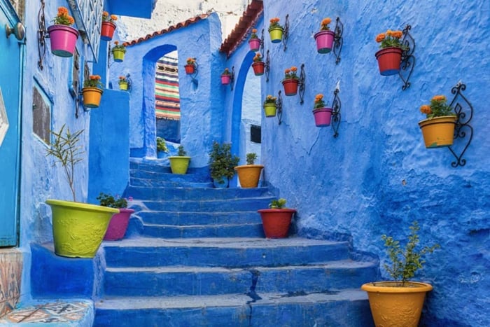 Casablanca: 6 Days Tour Blue City, Fes, Desert & Marrakech