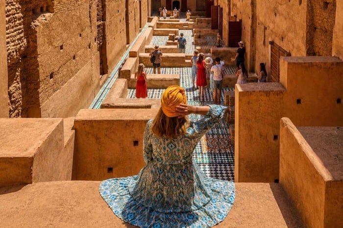 Marrakech : palais El Badi et Bahia, quartier juif et vieille ville