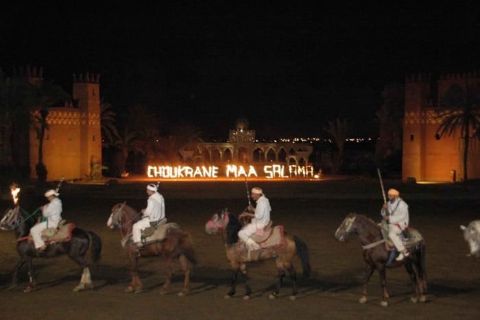 Fantasia 1001 natt: Middag + show fra Marrakech
