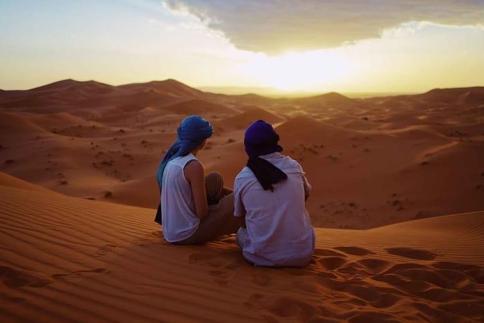 De Fez: excursão de 3 dias a Merzouga e Ouarzazte a Marrakech
