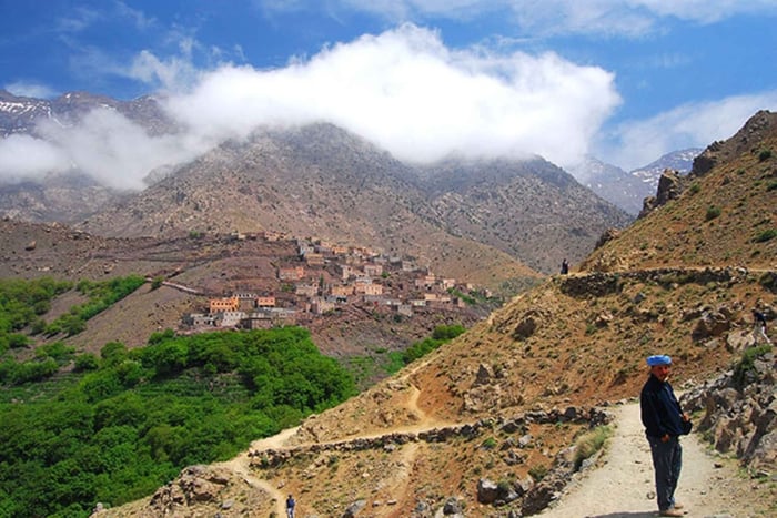 Von Marrakech aus: Atlasgebirge 4-Tages-Wanderung mit Hotels