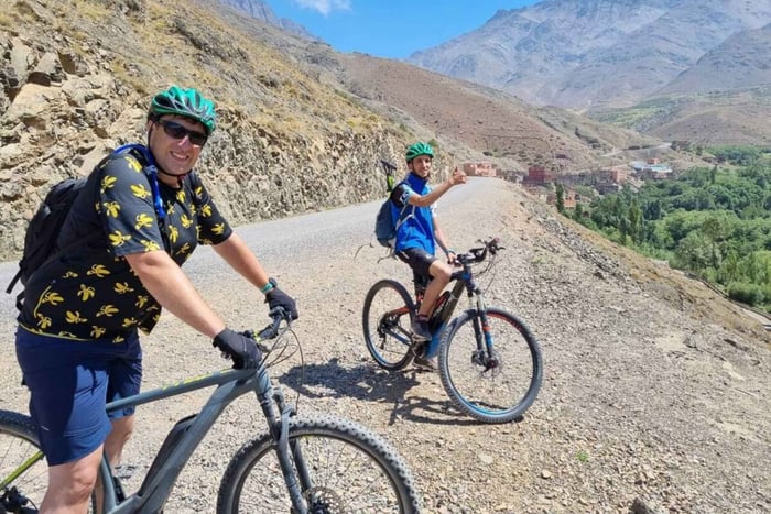 From Marrakech - Day Bike Tour & Atlas Mountains