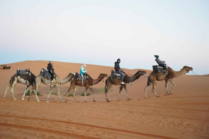Från Marrakech till Fes på 3 dagar via Saharaöknen Merzouga