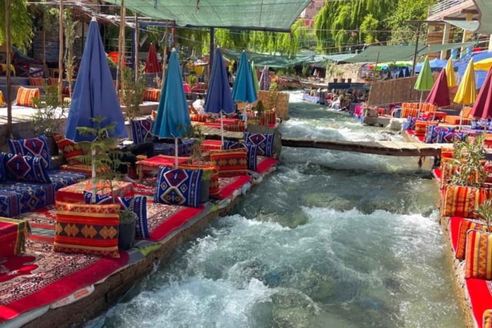 Marrakech: Montagne dell'Atlante, cascate, Valle dell'Ourika + pranzo