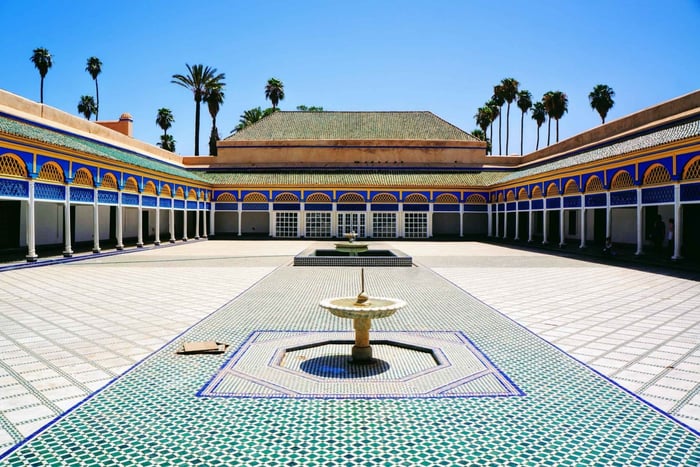 Marraquexe: tour guiado pelo Palácio Bahia com entrada sem fila
