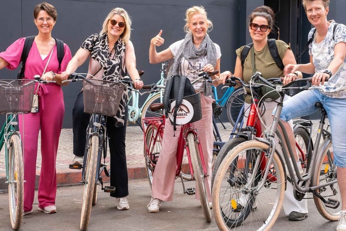 Marrakech: Fietstour met een lokale gids