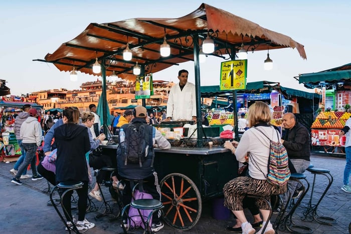 Marrakesch bei Nacht: Private Medina-Tour mit ortskundigem Guide