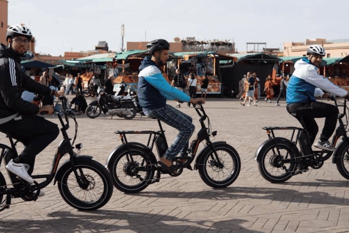 Marrakech : visite culinaire à vélo électrique avec dégustations
