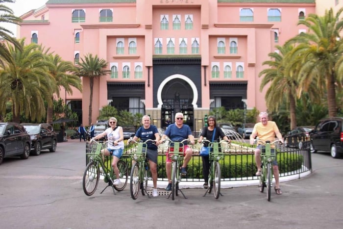 Marrakech : visite citadine à vélo électrique