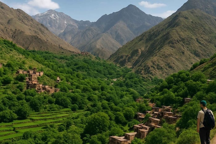 Marrakech e l'Alto Atlante: un'avventura privata di 1 giorno