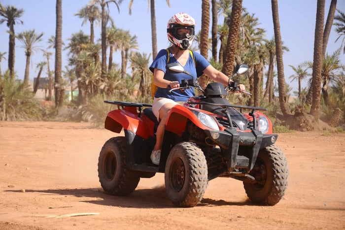 Marrakech: Palm Grove Quad Bike Tour