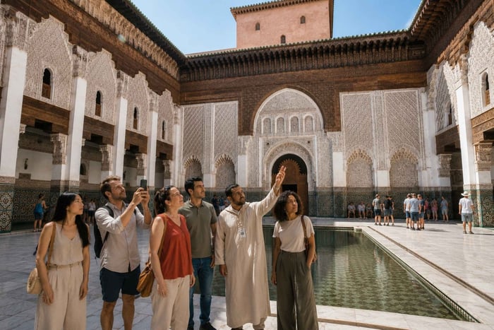 Marrakesch: Bahia-Palast, Ben Youssef Medersa & Geheimgarten