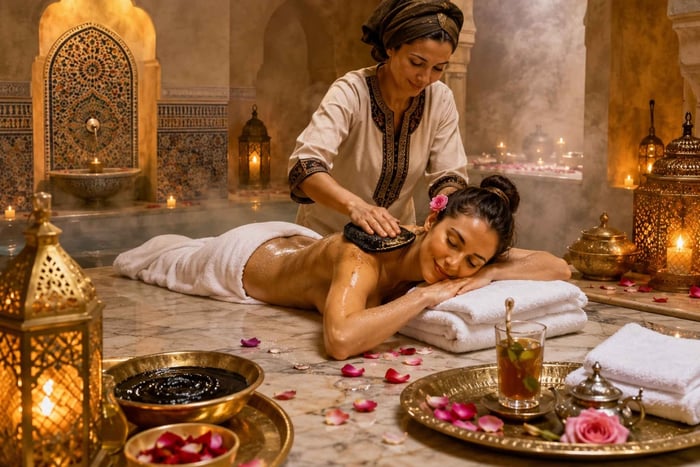 Marrakesh: Moroccan Hammam and Spa Massage with pickup