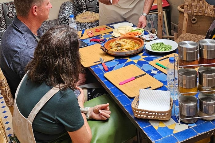 Marrakech : Cours de cuisine marocaine avec un chef local