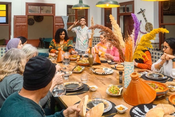 Marrakech : cours de cuisine marocaine avec un chef local ⭐