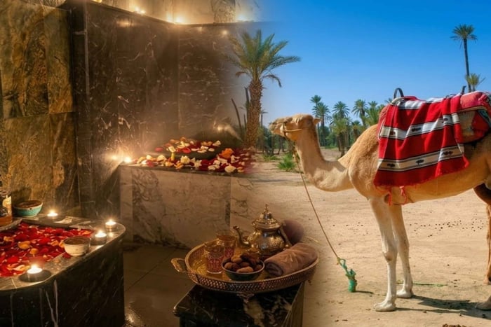 Palmeraie Camel Ride & Traditional Moroccan Spa