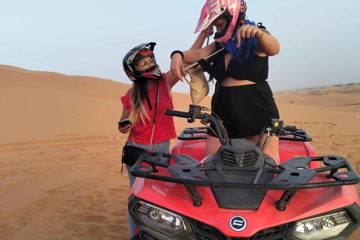 From Marrakech 3 days desert merzouga with camel & Quad bike