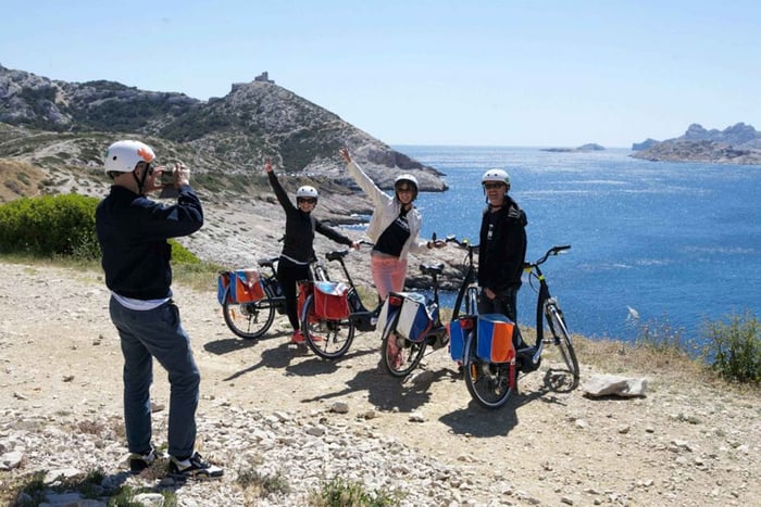 Calanques Excursie op de Elektrische Fiets Dagtocht