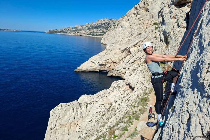 Marselha: escalada em falésias nas Calanques