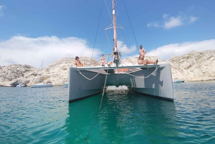 Marseille: Catamaranudlejning på dagsbasis