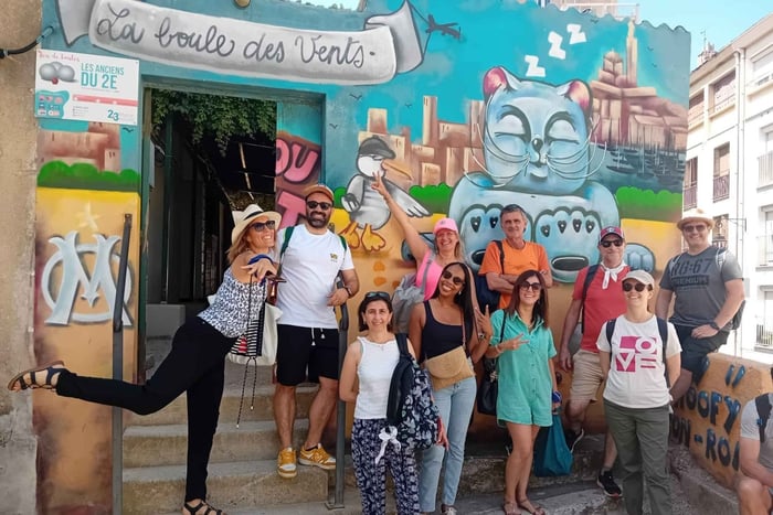 Marselha: visita guiada/jogos no bairro do Panier