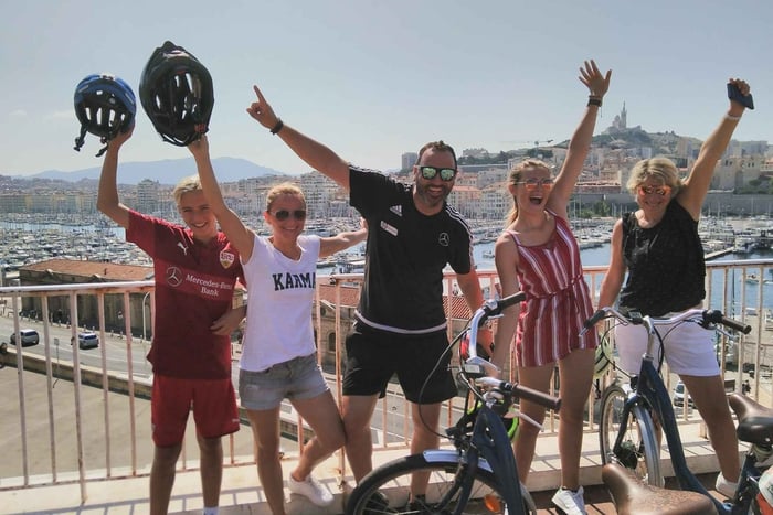 Marseille: Puolipäiväinen E-Bike Tour risteilysatamasta