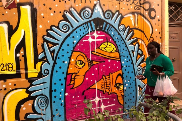 Marseille: Street Art Walking Tour og lokal drink