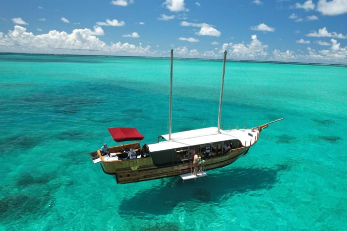 Mauritius: Boottocht naar Ile aux Cerfs met lunch/waterslide