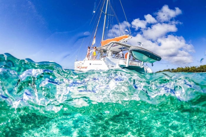 Mauritius: Crociera di un giorno intero in catamarano alle Isole del Nord