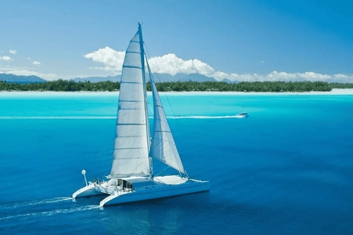 Mauritius : Ile Aux Cerf AI Catamaran Tour w/Hotel Transfer