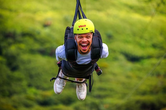 Mauritius: Signature 1,5 km zipline in Vallé Advenature Park