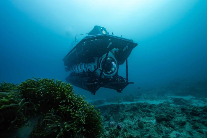 Trou-aux-Biches: Excursión en submarino al pecio de la Estrella de la Esperanza