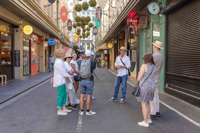 Melbourne City Laneways Walking Tour: Under the Clocks