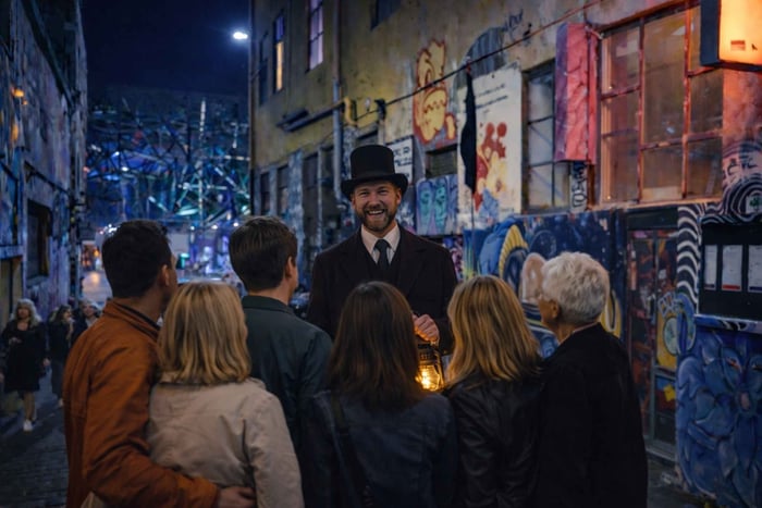 Melbourne : visite guidée à pied sur les fantômes, les meurtres et les mystères