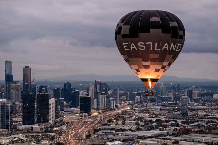 Melbourne : Vol en montgolfière au lever du soleil avec petit-déjeuner