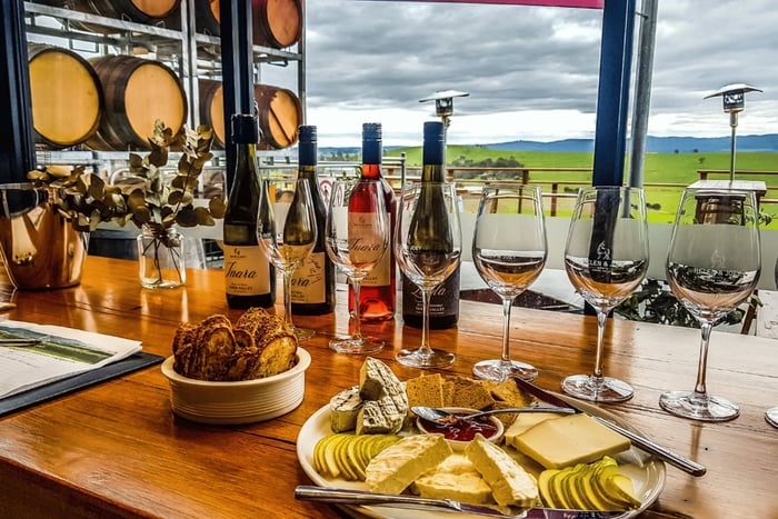 Melbourne: Yarra Valley-vin, gin, ost/frugt og chokolade-tur