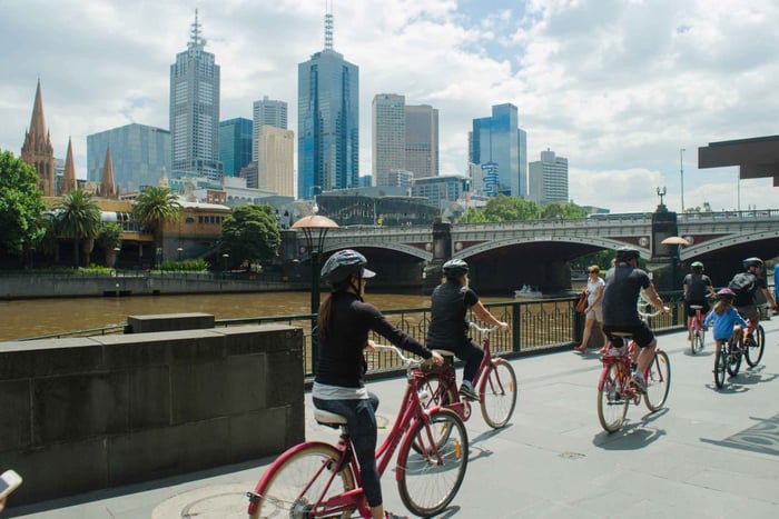Tour in bicicletta elettrica di Melbourne