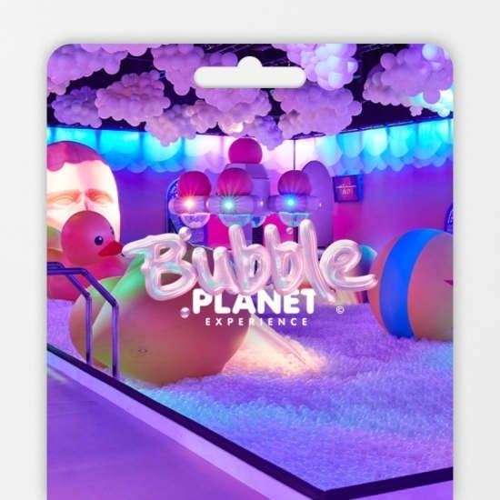 Bubble Planet: Ein immersives Erlebnis - Geschenkkarte