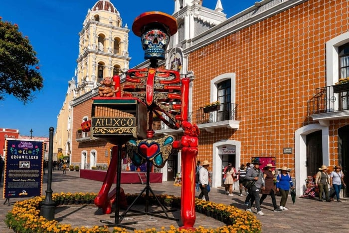 From Mexico City: Day of Dead in Cholula, Atlixco & Catrinas