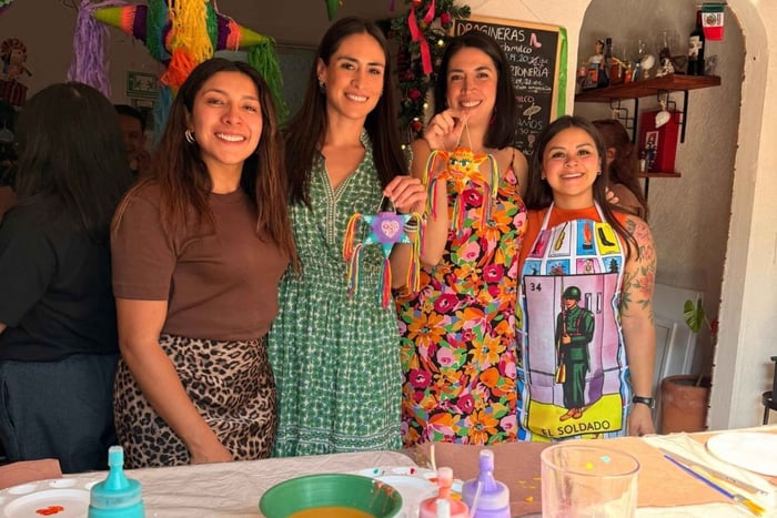 Mexico City: Alebrijes Painting Workshop with Churros