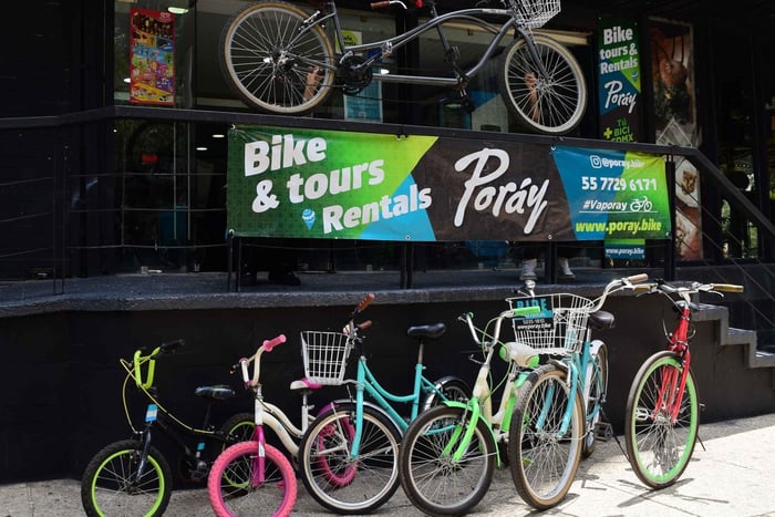 Ciudad de México: Art Naco, murales y arte urbano en bicicleta