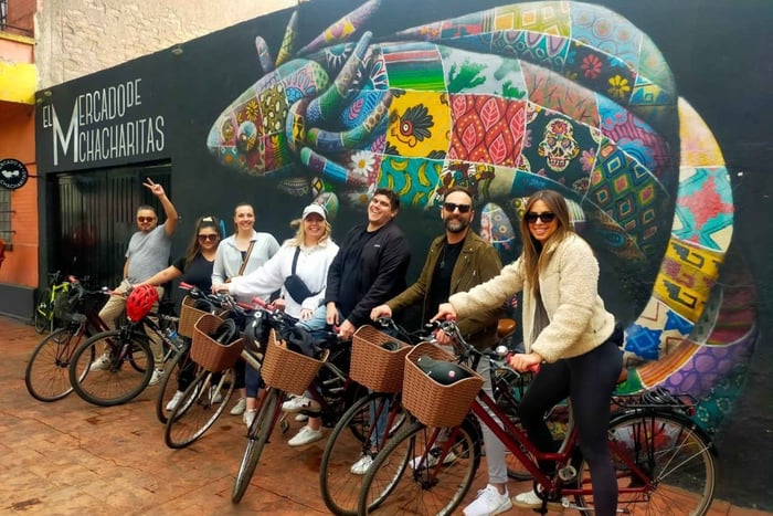 Mexico City Grafitti & Street art bike tour, find hidden gem