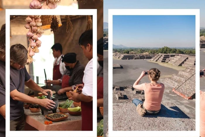 CDMX: Passeio particular a Teotihuacán com oficina de culinária pré-hispânica