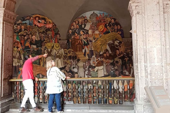 Mexico City: The Murals of Mexico Semiprivate Walking Tour