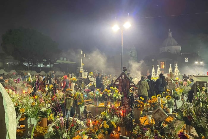 Mixquic Day of the Dead Celebration from Mexico City