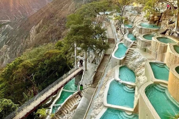 Nature Experience at Blue Hot Springs of Tolantongo Caves
