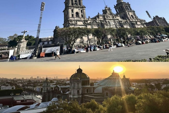 Tour privado Basílica de Guadalupe y catedral metropolitana de ciudad MX