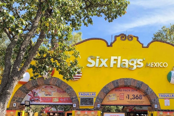 six flags città del messico biglietto doppio